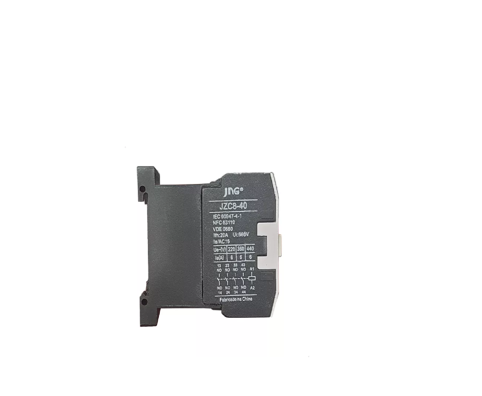 Mini Contatores Auxiliares JZC8 - Imagem 7